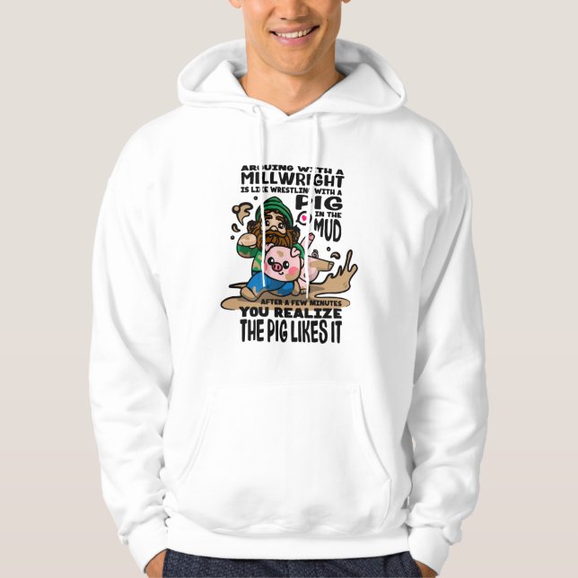 Millwright Apparel Hoodie (Framsida)