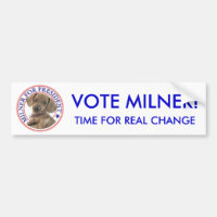 Milner TIME FÖR VERKLIG ÄNDRING, RÖSTAR MILNER!