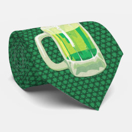 Milo Dale St Patrick's Black på Grönt Manar Tie Slips