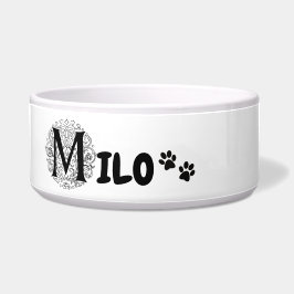Milo - hundar och cat personlig bowl