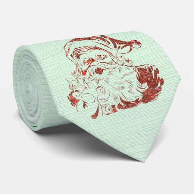 Milo jul Collection Ho Ho Ho Ho Santa Grönt Slips (Rullad)