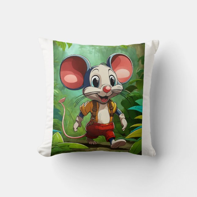 Milo the Jungle Mouse Kudde (Framsida)