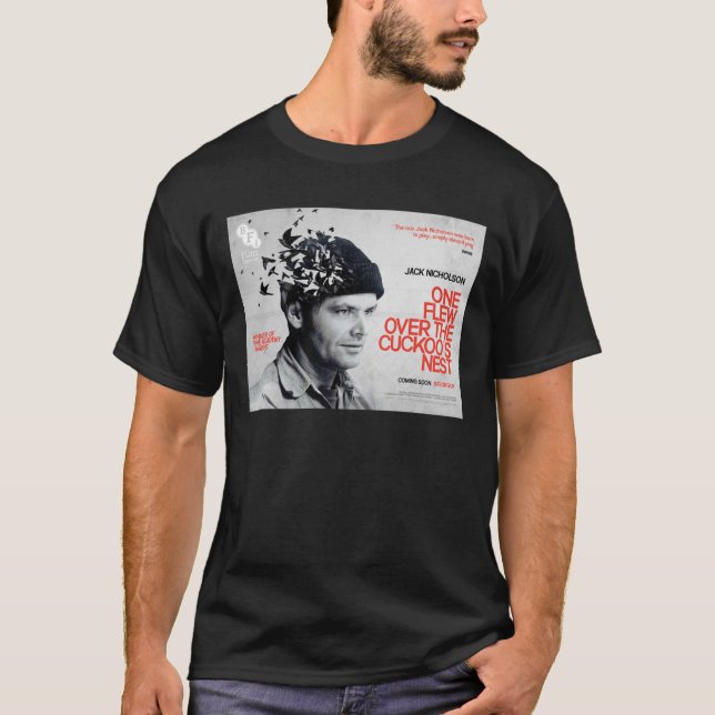 Milos Forman One Flew över Cuckoos Nest T Shirt (Framsida)