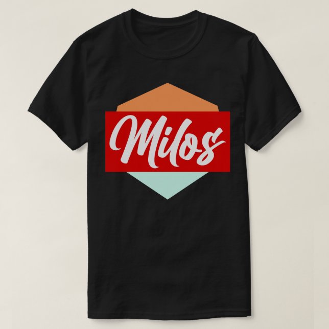Milos T Shirt (Design framsida)