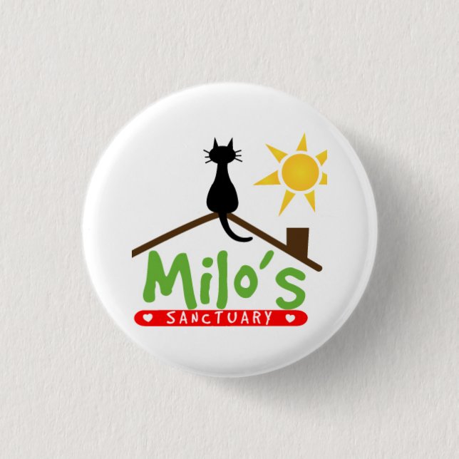 Milo'sen knäppas - litet knapp (Framsida)
