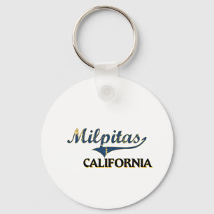 Milpitas California City Classic Nyckelring