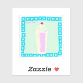 milshake Signora Latte Klistermärken