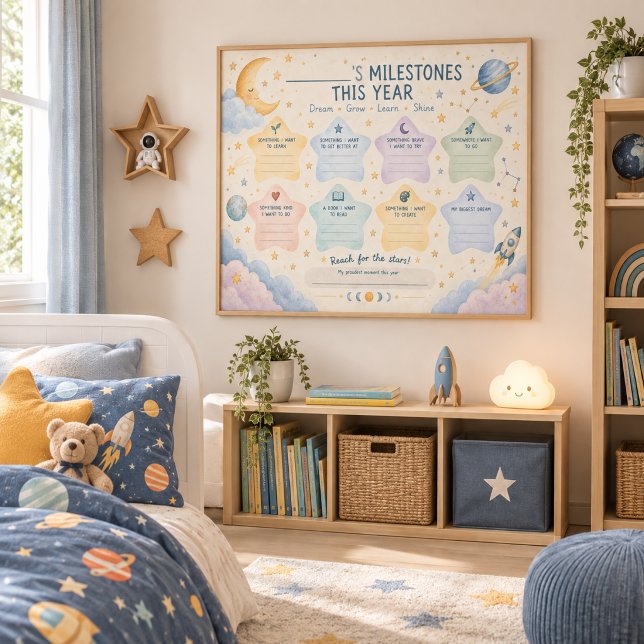 Milstolpe Diagram Poster (Skapare uppladdad)