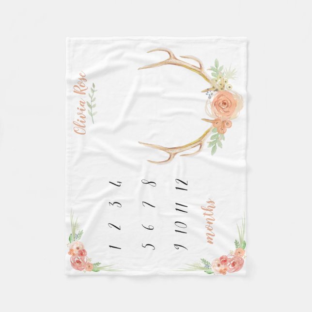 Milstolpefilt Fleecefilt (Framsidan)