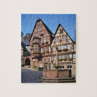 Miltenberg stad, Tyskland Pussel