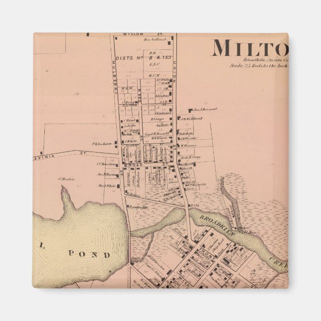 Milton Delaware Magnet (Framsidan)