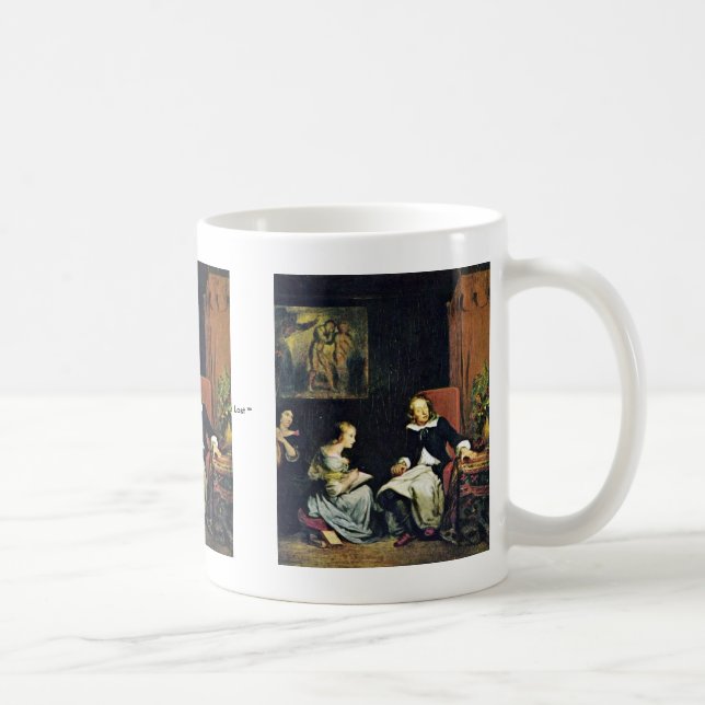 Milton dikterade till hans döttrar kaffemugg (Höger)