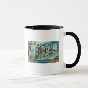 Milton-Freewater Oregon - stora brevplatser Mugg