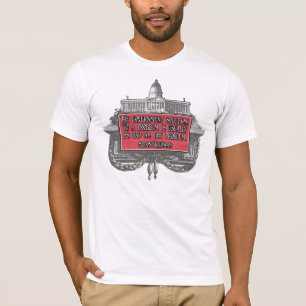 Milton Friedman citationstecken på regerings- T Shirt