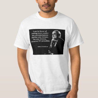 Milton Friedman skattesänkningcitationstecken Tröja