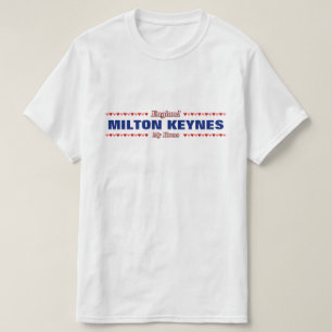 MILTON KEYNES - mitt hem - England; Hjärtor T Shirt