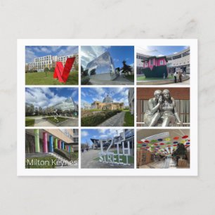 Milton Keynes Vykort
