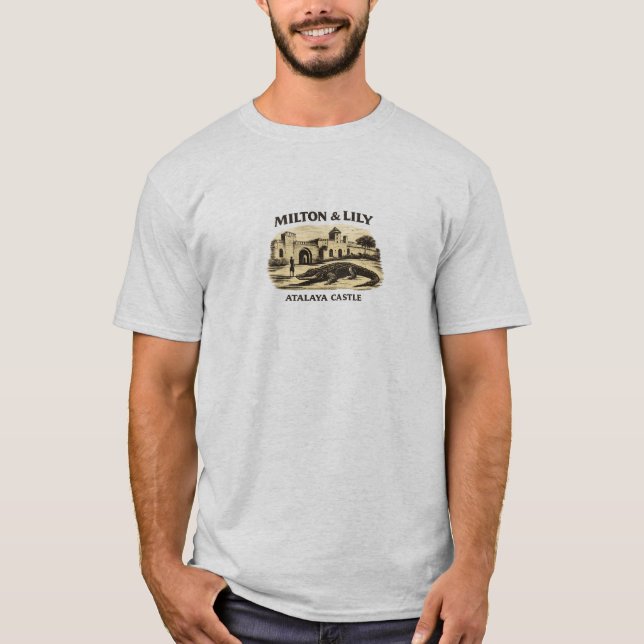 Milton & Lily – Atalaya Castle | Georgetown SC T Shirt (Framsida)