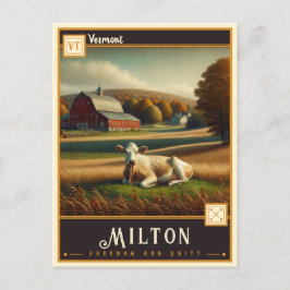 Milton, Vermont | Postkort för Vintage Vykort