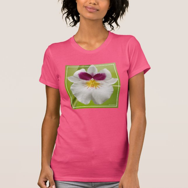 Miltoniopsis Roezlii (PansyOrchids) T Shirt (Framsida)