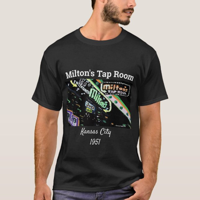 Miltons Tap Room 1951 T Shirt (Framsida)