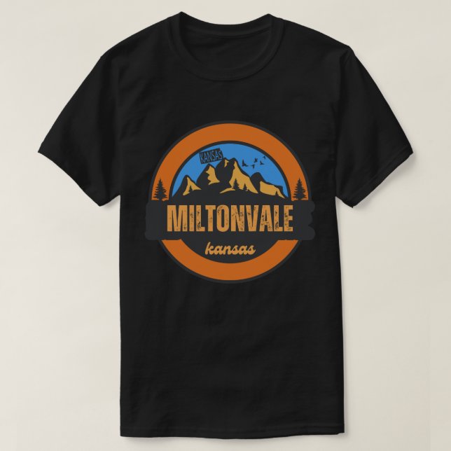 Miltonvale, Kansas T Shirt (Design framsida)