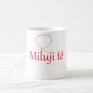 Miluji těmugg kaffemugg