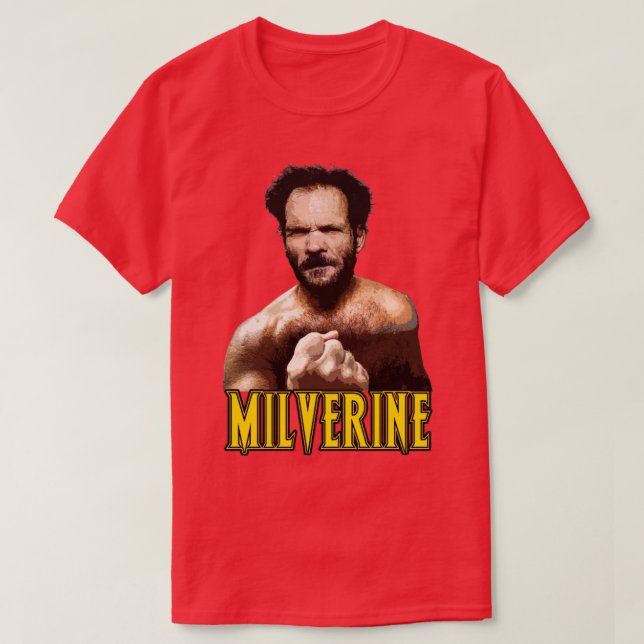 Milverine T Shirt (Design framsida)