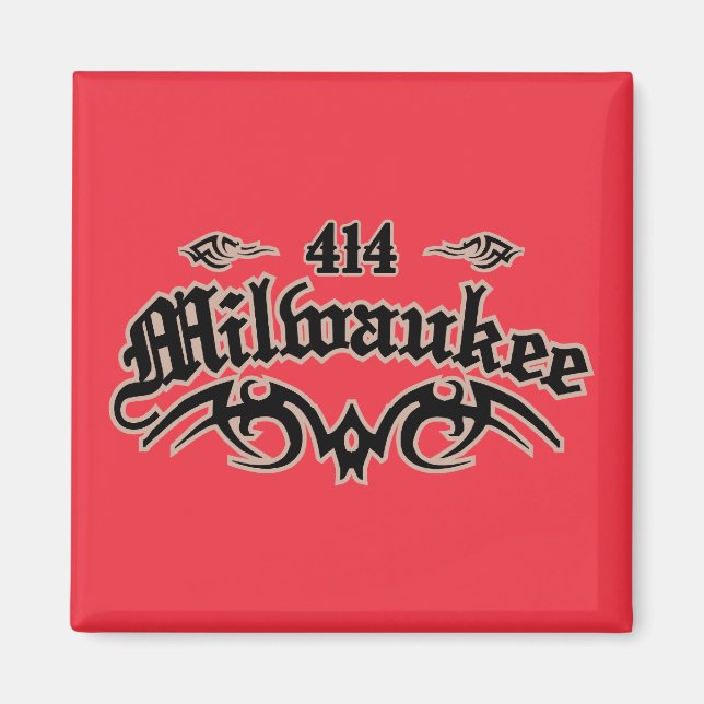 Milwaukee 414 magnet (Framsidan)