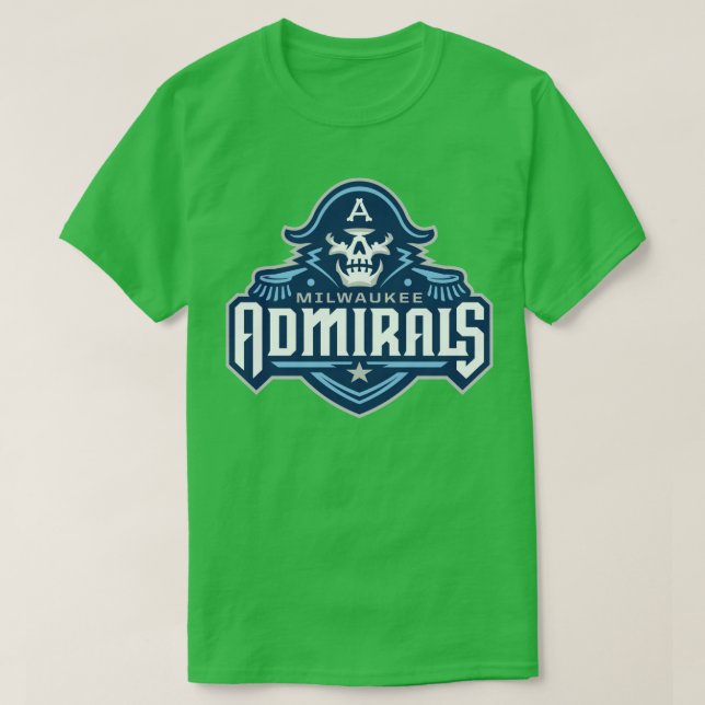 Milwaukee Admirals T Shirt (Design framsida)
