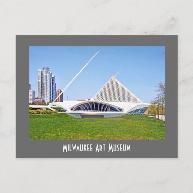 Milwaukee Art Museum Vykort (Framsida)