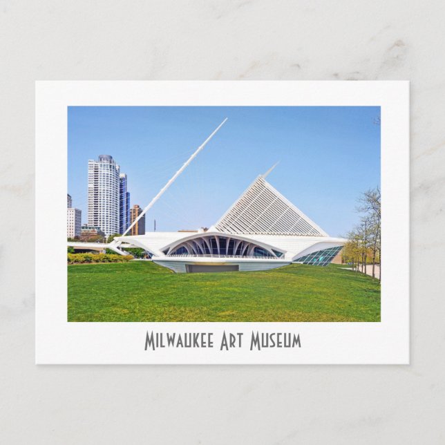 Milwaukee Art Museum Vykort (Framsida)