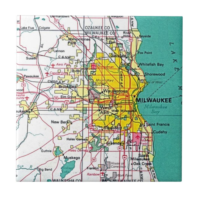 Milwaukee belägger med tegel kakelplatta (Framsidan)