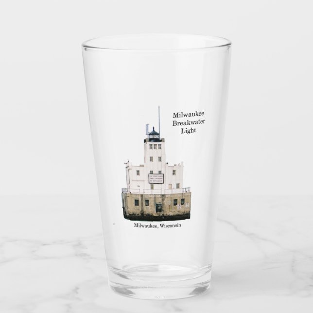 Milwaukee Breakwater Light glass Glaskopp (Framsida)