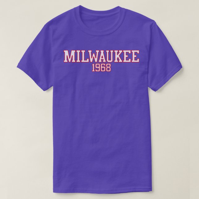 Milwaukee bucks 1968 variant t shirt (Design framsida)