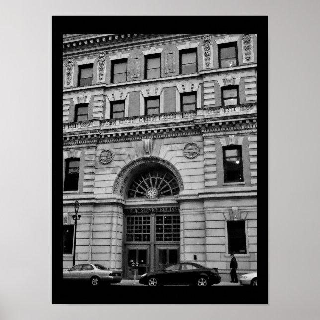 Milwaukee Byggnad Poster (Framsidan)