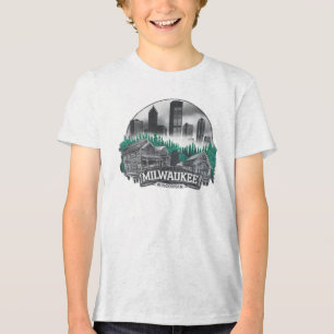 Milwaukee City Wisconsin USA T Shirt