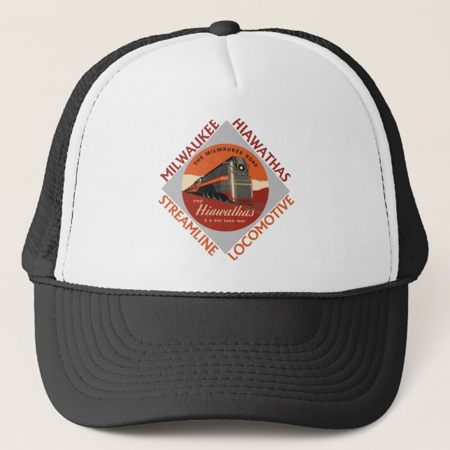 Milwaukee Hiawatha Railroad Keps (Framsida)