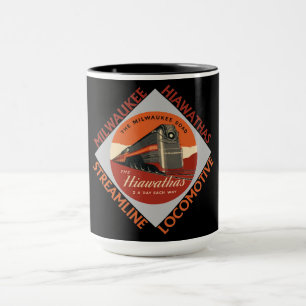 Milwaukee Hiawatha Railroad Mugg