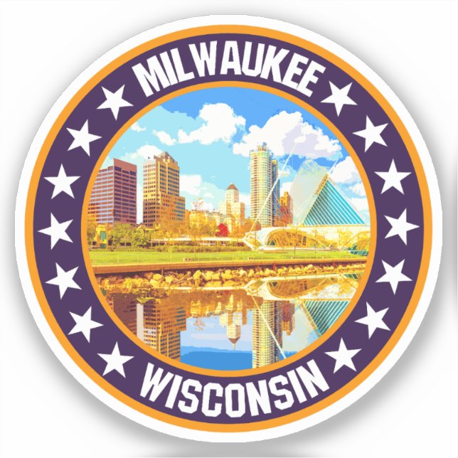 Milwaukee Klistermärken (Framsida)