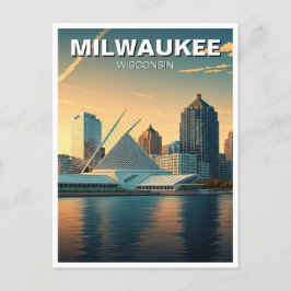 Milwaukee Museum of Art Travel Vykort