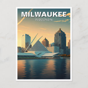 Milwaukee Museum of Art Travel Vykort