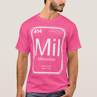 Milwaukee Periodic Bord Brew City Gift T Shirt