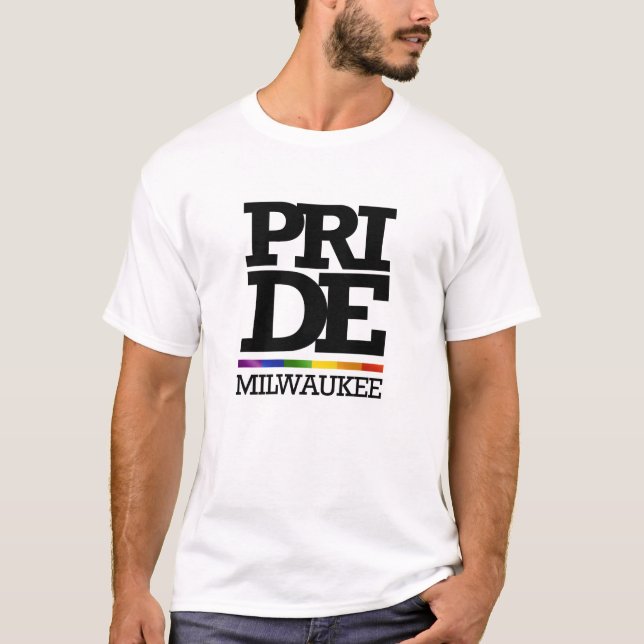 MILWAUKEE PRIDE - .PNG TRÖJA (Framsida)