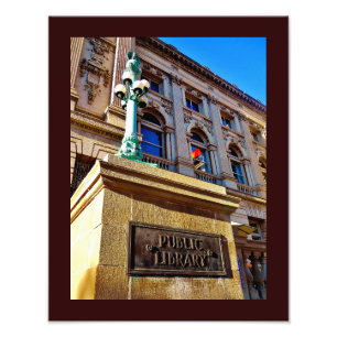 Milwaukee Public Bibliotek Fototryck