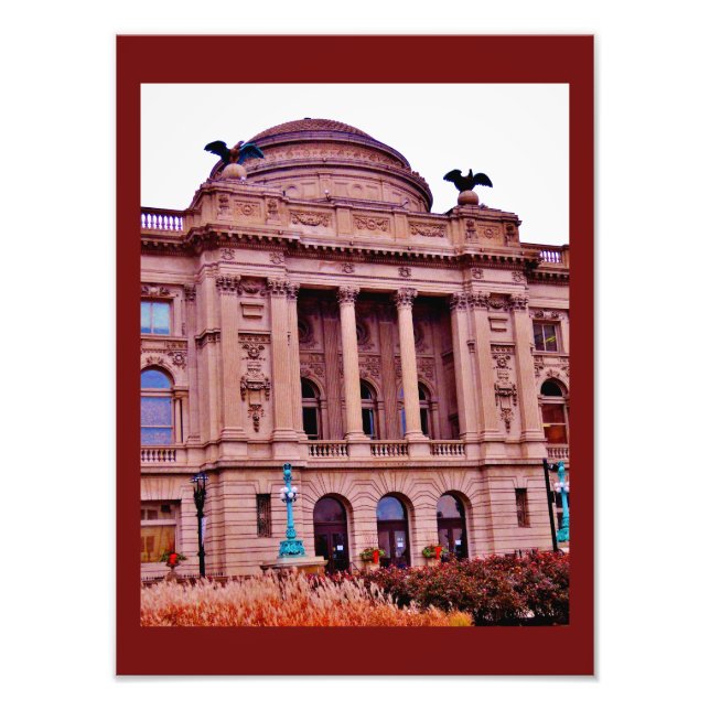 Milwaukee Public Bibliotek Fototryck (Framsidan)