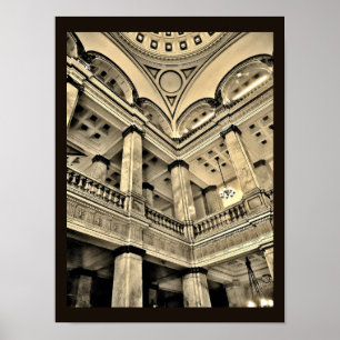 Milwaukee Public Bibliotek Insida Poster