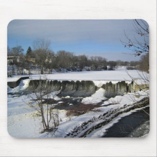 Milwaukee River, Väster Bend, Wisconsin Musmatta