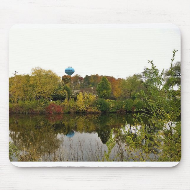 Milwaukee River, Väster Bend, Wisconsin Musmatta (Framsidan)