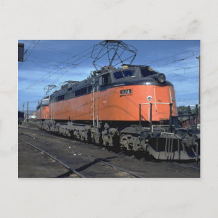 Milwaukee Road box cab, elektrisk Vykort